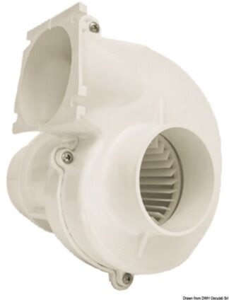 Aspiratore gas RINA 24 V - 16.104.21 Osculati Pompe sentina, giranti, autoclavi