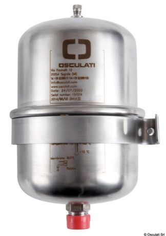 Serbatoio per autoclavi 2 l - 16.126.00 Osculati Pompe sentina, giranti, autoclavi