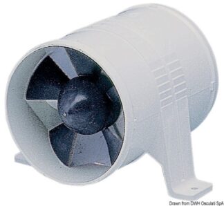 Aspiratore/ventilatore Attwood 6 m³ 24 V - 16.174.51 Osculati Pompe sentina, giranti, autoclavi