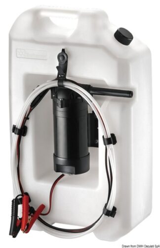 Kit cambio olio con tanica 12 V - 16.188.90 Osculati Pompe sentina, giranti, autoclavi