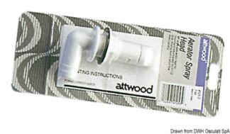 Testa spray per pompe Attwood - 16.412.53 Osculati Pompe sentina, giranti, autoclavi