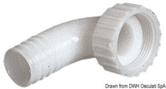 Portagomma 90° femmina 3/4" x 16 mm - 17.235.01 Osculati Raccorderia, filtri