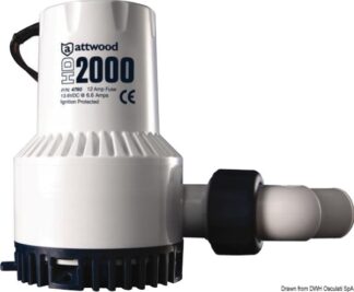 Pompa Heavy Duty 24 V 3,5 A - 16.505.24 Osculati Pompe sentina, giranti, autoclavi