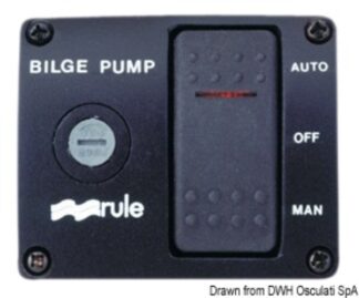 Interruttore Rule DeLux 24 V - 16.600.24 Osculati