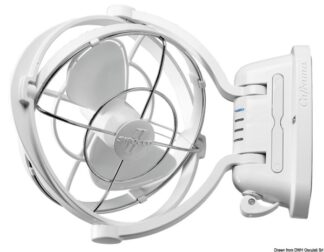 Ventilatore Caframo mod. Sirocco II nero 12/24V - 16.755.01 Osculati Pompe sentina, giranti, autoclavi