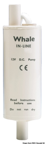 Pompa Whale 8815 24 V a 2 uscite - 16.921.43 Osculati Pompe sentina, giranti, autoclavi