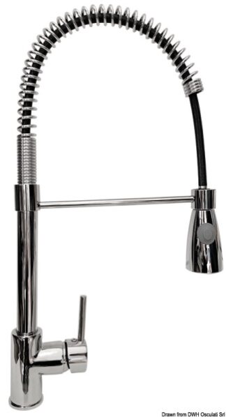 Miscelatore cucina Jessy con spray - 17.003.02 Osculati Raccorderia, filtri