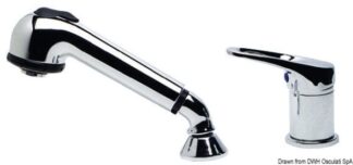 Miscelatore monocomando + doccia estraibile - 17.016.00 Osculati Raccorderia, filtri