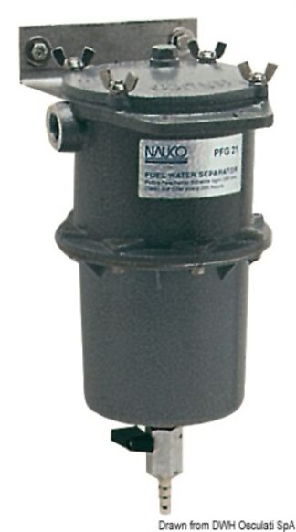 Prefiltro centrifugo decantatore 3/8" - 17.021.00 Osculati Raccorderia, filtri