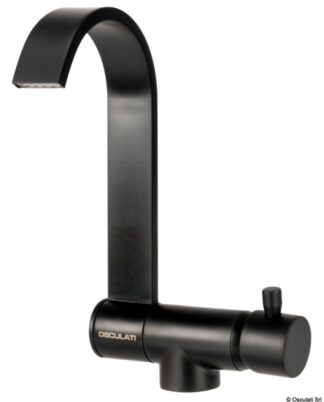 Miscelatore Style nero canna abbattibile - 17.079.05 Osculati Raccorderia, filtri