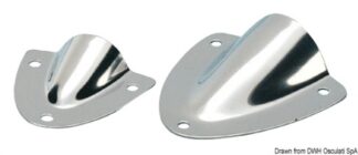 Orecchietta protezione inox gigante - 17.213.75 Osculati Raccorderia, filtri