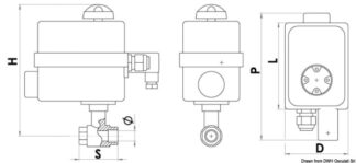 Valvola PN40 2" con pannello - 17.240.07 Osculati Raccorderia, filtri