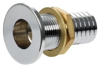Scarico filo ottone cromato 2" x 56 mm - 17.424.06 Osculati Raccorderia, filtri