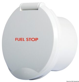 Vano ABS Classic Evo con scritta "FUEL STOP" - 17.452.56 Osculati Raccorderia, filtri