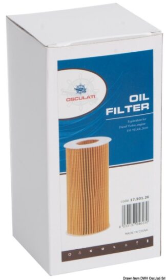 Filtro olio Volvo diese OEM n. 3840525 - 17.501.25 Osculati Raccorderia, filtri
