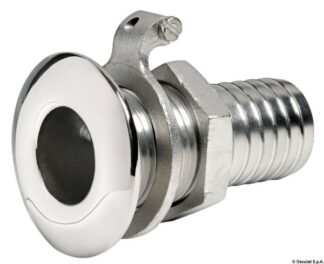 Scarico a mare inox 1" x 30 mm - 17.523.13 Osculati Raccorderia, filtri
