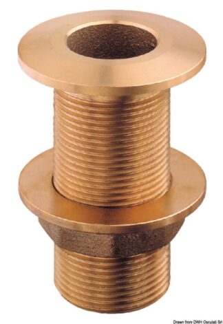 Scarico a mare in bronzo 3" - 17.551.09 Osculati Raccorderia, filtri