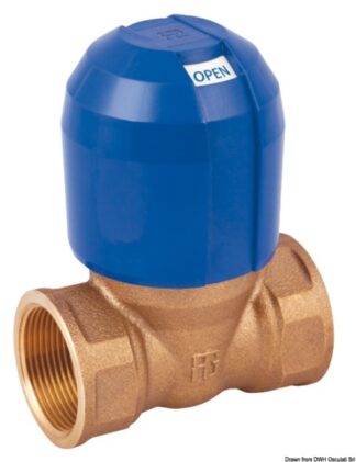 Valvola antiblocco in bronzo Alex filettata 2" - 17.558.07 Osculati Raccorderia, filtri