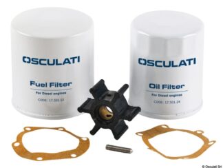 Kit manutenzione motori Diesel VOLVO 21189380 - 17.600.06 Osculati Raccorderia, filtri