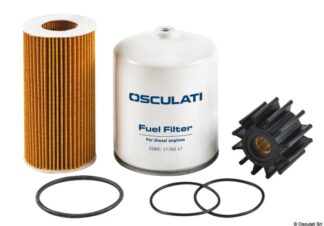 Kit manutenzione motori Diesel VOLVO 21759184 - 17.600.10 Osculati Raccorderia, filtri
