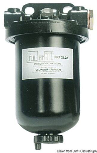 Filtro decant. diesel/benzina - 17.663.04 Osculati