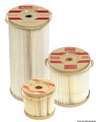 Cartuccia Racor 10 micron per 900MA - 17.667.42 Osculati Raccorderia, filtri