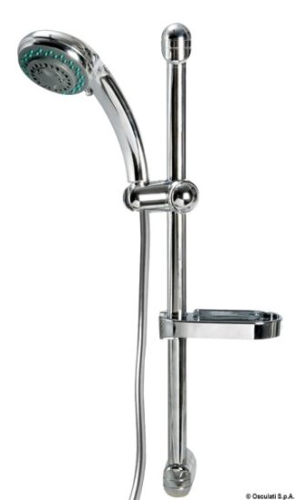 Doccia saliscendi Wash tubo in PVC grigio - 17.669.00 Osculati