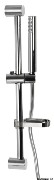 Doccia saliscendi Yuma tubo in PVC grigio - 17.669.05 Osculati Raccorderia, filtri