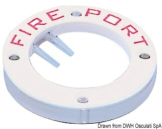 Portellino "Fire Port" plastica - 17.680.00 Osculati Raccorderia, filtri