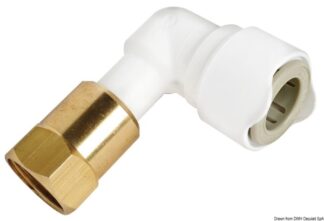 Gomito filetto da 1/2" BSP femmina - 17.815.31 Osculati Raccorderia, filtri