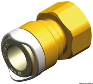 Adattatore 1/2" BSP ottone Whale - 17.815.33 Osculati Raccorderia, filtri