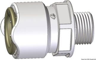 Adattatore 3/8" BSP Whale - 17.815.83 Osculati Raccorderia, filtri