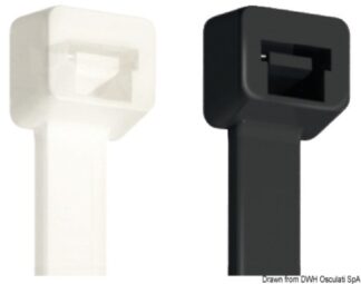 Fascetta nera 7,5x540 - 18.051.44 Osculati Fascette, tubi, tappi scarico acqua