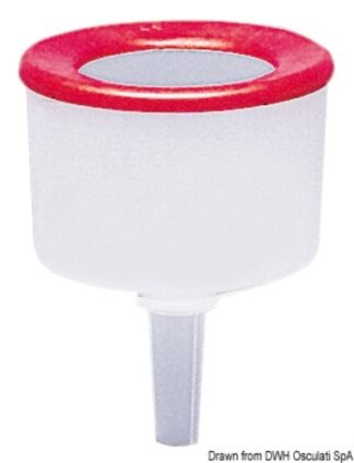 Imbuto carburante PVC - 18.202.00 Osculati Fascette, tubi, tappi scarico acqua