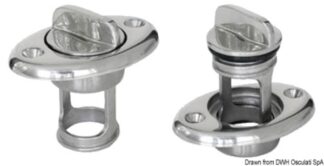 Tappo scarico sentina inox 43 x 64 mm - 18.538.20 Osculati Fascette, tubi, tappi scarico acqua