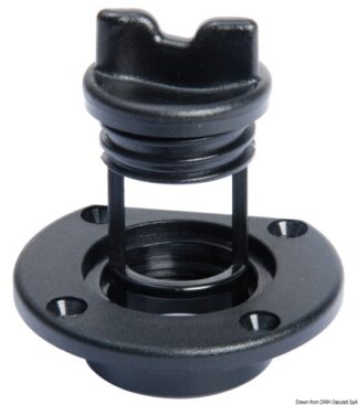 Tappo scarico 40 mm - 18.538.40 Osculati Fascette, tubi, tappi scarico acqua