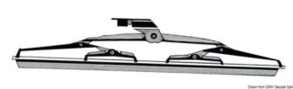 Spazzola inox tergicristallo 559 mm - 19.112.22 Osculati Passiuomo, oblò