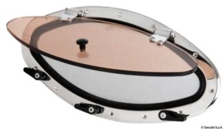 Oblò inox ellittico mm 510x250 - 19.229.01 Osculati