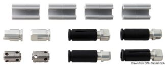 Kit cerniere per Lewmar LP o MP - 19.903.05 Osculati Passiuomo, oblò