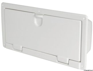 Gavone ABS bianco 540 x 244 x 116 mm - 20.022.00 Osculati Tappi imbarco, portelli