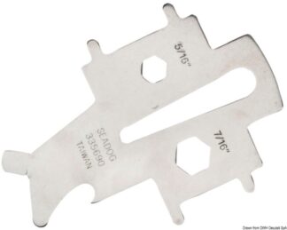 Chiave universale inox - 20.169.90 Osculati Tappi imbarco, portelli