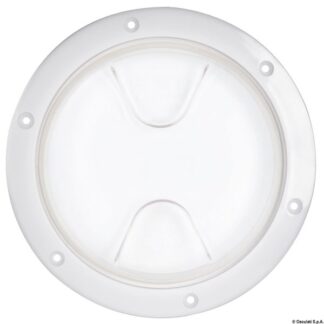Tappo ispezione a vite trasparente 125 mm - 20.206.01 Osculati Tappi imbarco, portelli