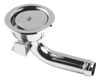 Sfiato inox a filo testa 50 mm - 20.267.61 Osculati Tappi imbarco, portelli