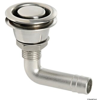 Sfiato inox 90° incassato - 20.271.02 Osculati Tappi imbarco, portelli