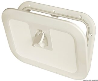 Portello a filo RAL 9001 380 x 280 mm - 20.291.40 Osculati Tappi imbarco, portelli