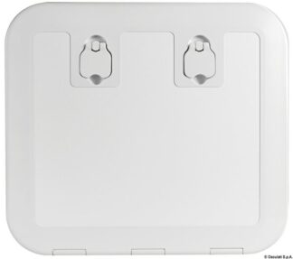 Portello a filo bianco 520 x 465 mm - 20.294.00 Osculati Tappi imbarco, portelli