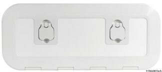 Portello a filo bianco 600 x 250 mm - 20.295.00 Osculati Tappi imbarco, portelli