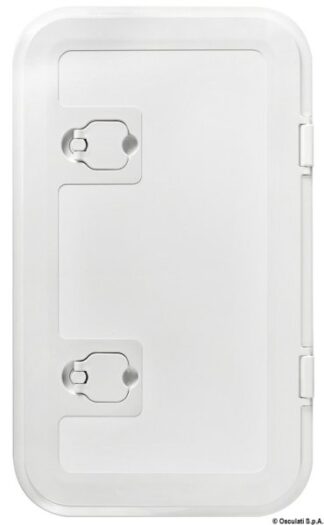 Portello a filo bianco 350 x 600 mm - 20.299.00 Osculati Tappi imbarco, portelli