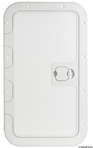 Portello esterno bianco 350 x 600 mm - 20.302.00 Osculati Tappi imbarco, portelli