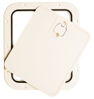 Portello estraibile crema 305 x 355 mm - 20.302.21 Osculati Tappi imbarco, portelli